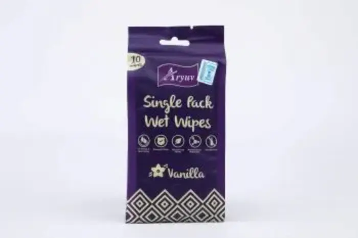 Aryuva Vanilla Wet Tissue 12'S